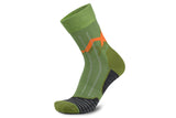 MT3.5 MENS SOCKS GREEN AND ORANGE